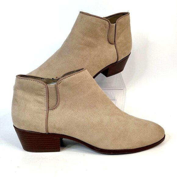 Circus By Sam Edelmam Porter Taupe Ankle Boots Women's Size 10 Retail $120 - Picture 1 of 10